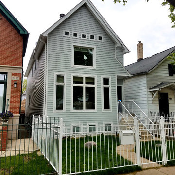 Chicago, IL 60618 James Hardie Siding Light Mist