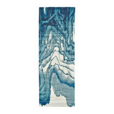 Weave & Wander Omari Rug, Atlantic, 2'10"x9'10"