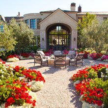 Gravel patio