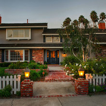 Front of house - brick