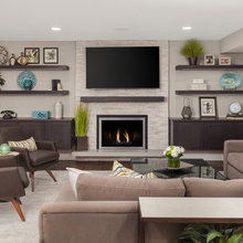 La Quinta fireplace