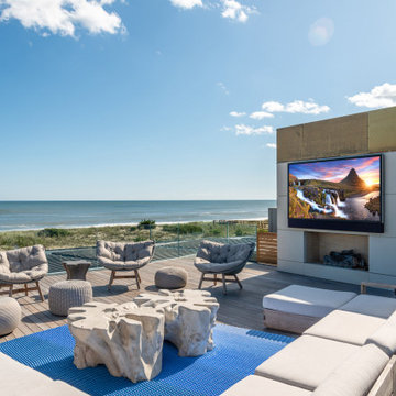 Roof Deck with Seura Ultra Bright Outdoor TV