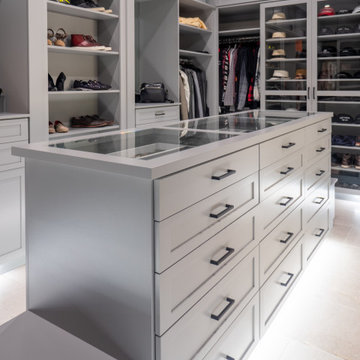 Grey Luxury Contemporary Closet