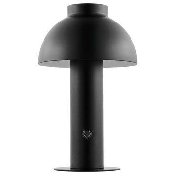 Safavieh Niara Rechargeable LED Table Lamp Black