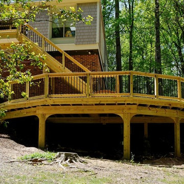 Tyson's Corner Deck with Pressure-Treated Pine