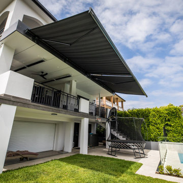 External Motorised Folding Arm Awnings