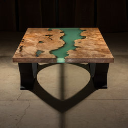 Resin & Wood Tables - Coffee Tables