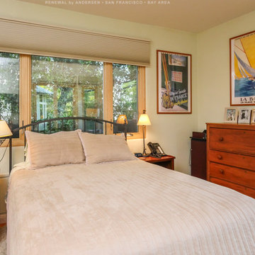 New Wood Windows in Marvelous Bedroom - Renewal by Andersen San Francisco Bay Ar