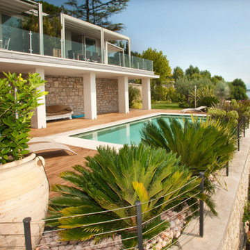 Garden by ther Garda Lake