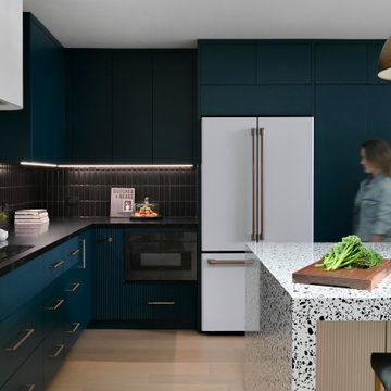 Hot Pink Kitchen