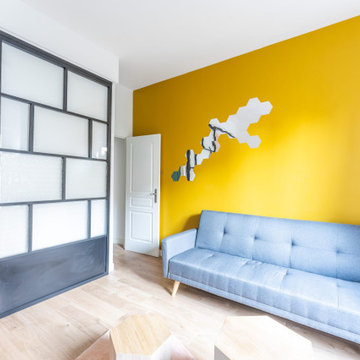 Rénovation et décoration d'un appartement T2 Marseille Cinq-Avenues