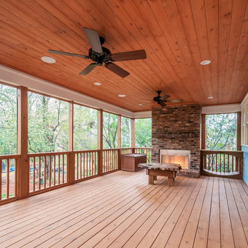 A Decatur second story addition and main level renovation