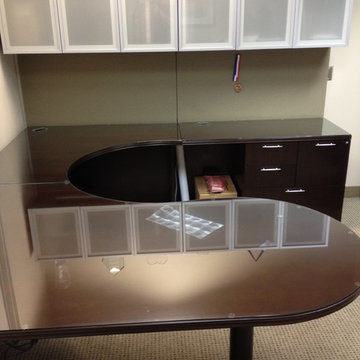 Desktop glass