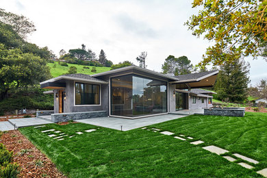 Trendy exterior home photo