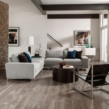 Thayer Coggin Living Room with Hangover Sectional