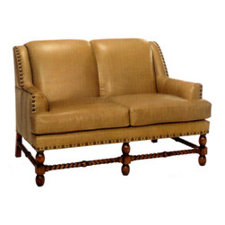 Leather Loveseats & Smaller Leather Sofas - Products