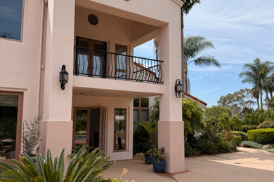Inspiration for an exterior home remodel in Santa Barbara