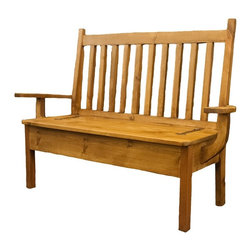 Solid Wood Canadian Entry Bench - Accent And Storage Benches