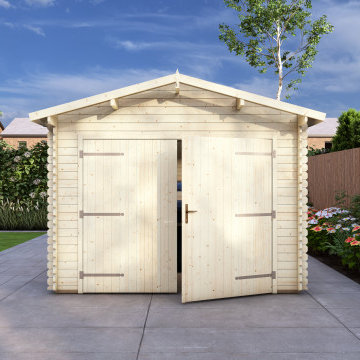 Log garages-Timber carports