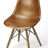 Butler Orson Brown Leather Side Chair