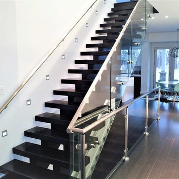 Glass Sided Staircase