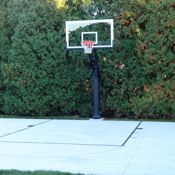 Gregory S's Pro Dunk Platinum Basketball System on a 45x30 in Burlington, MA