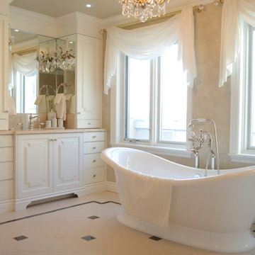 Bathroom Remodel in Venetian Plaster