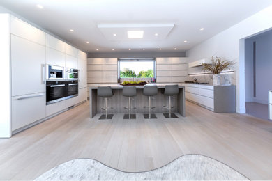 Kitchen - modern kitchen idea in New York