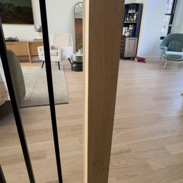 Project #145 | Modern Staircase Renovation in Victorian Townhouse