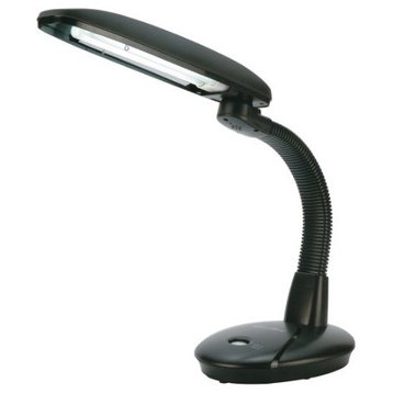 Easyeye Energy Saving Desk Lamp With Ionizer - Grey (2-Tube)