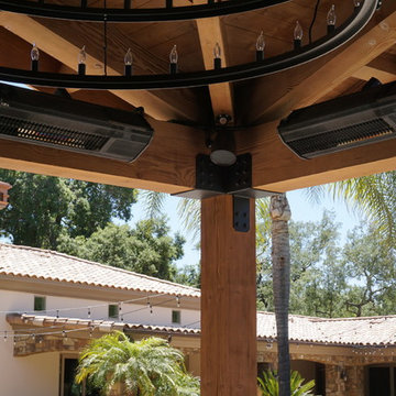 Outdoor Kitchen Entertainment System