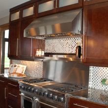 kitchen oven and cooktop
