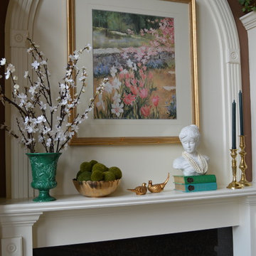 Spring Mantel 2017