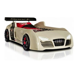 Audi Race Car Bed White - Bedroom Products