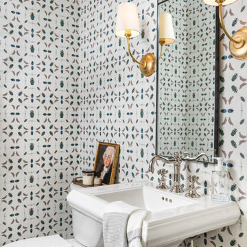 Stylish Powder Bathroom - Atlanta