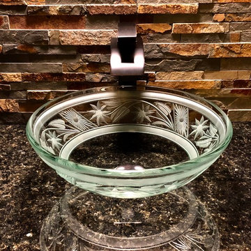 FLOWER BORDER Vessel sink