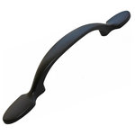 GlideRite Hardware - 3" Center Classic Cabinet Pull, Set of 7, Matte Black - Upgrade your cabinets with this timeless design pull. This is a perfect replacement for any hardware with 3-inch screw spacing. Each pull is individually packaged to prevent damage to the finish. Standard #8-32 x 1-inch installation screws are included.