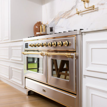 Traditional Mapesbury Handleless Kitchen - Epping