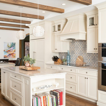 Traditional white kitchen remodel