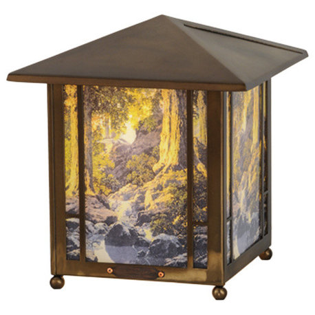 13 High Maxfield Parrish The Glen Lantern Accent Lamp