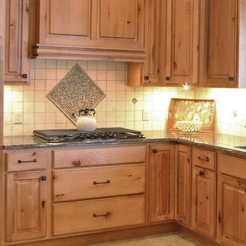 Knotty Maple Kitchen