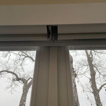 Annapolis Lutron Automated Shade Install, Beautiful Waterview
