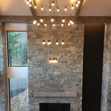 In Progress - Contemporary Lake House