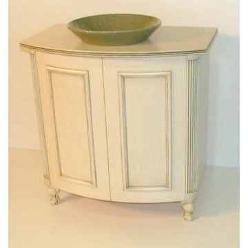 Curved Front Vanity