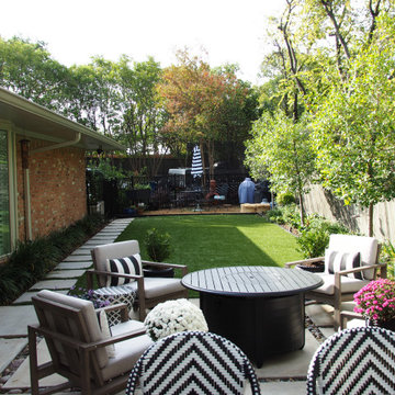 From Narrow Unused Yard to Stylish Outdoor Relaxation!