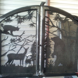 Custom Fire screen home decor by NatureRails Artistic Designs - Building Materials