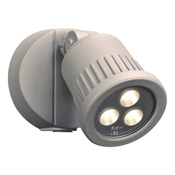 Ledra LED Outdoor Fixture, Silver