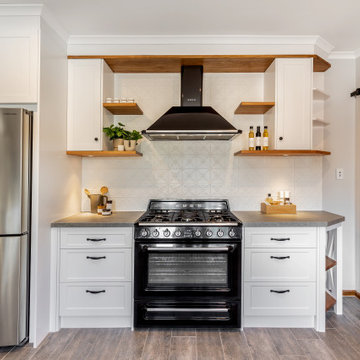 Modern Farmhouse Kitchen with Blackwood Timber Features