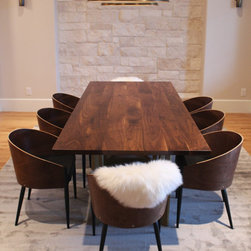Modern Walnut Table - Dining Tables