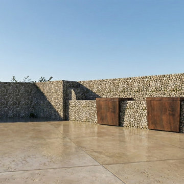 terrazza con giardino resiliente